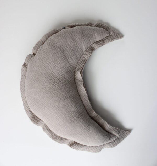 Von Herzen babykamer kussen maan taupe